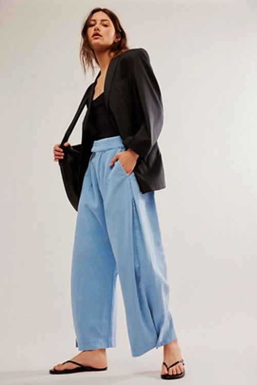 Francoise Cord Pants by Rolla's at Free People, Electric Blue, S