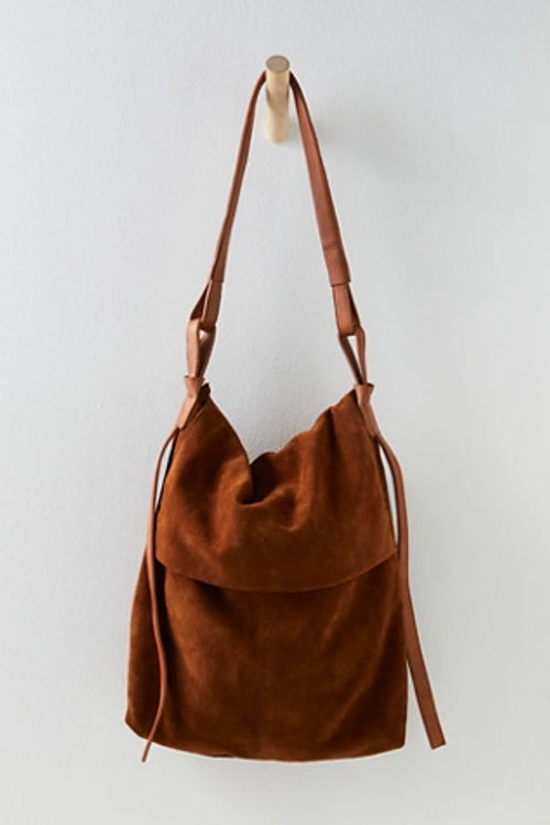 Free People Vic Velvet Slouchy Bag