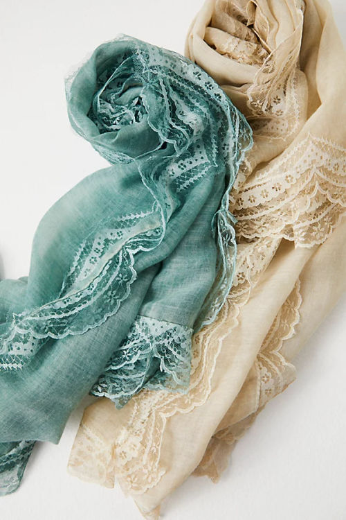 Lovelace Washed Scarf at Free...