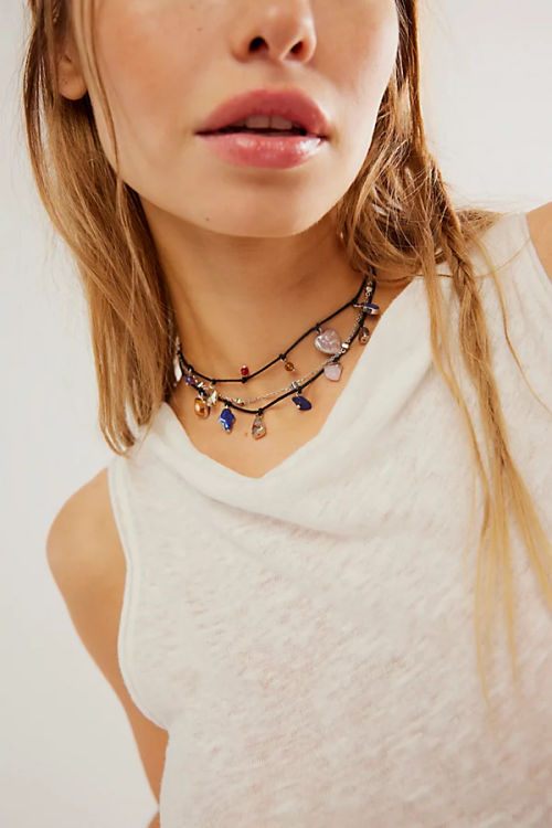 Kinsley Layered Necklace at...