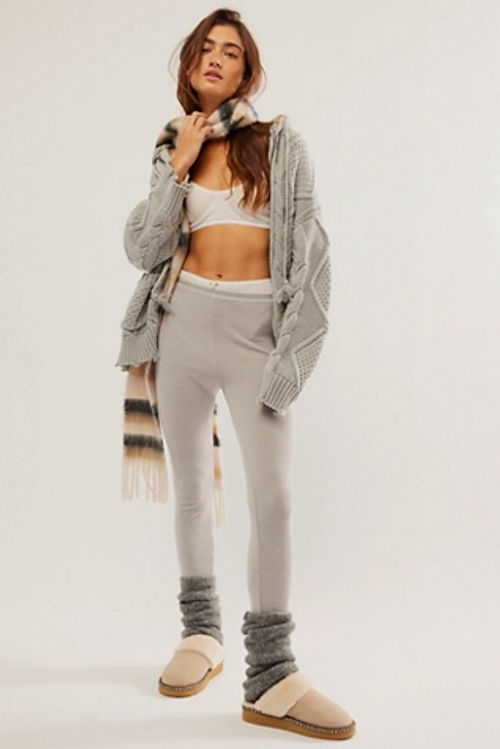 Chilled Out Leggings by Intimately at Free People in Grey, Size: Large, £34.00