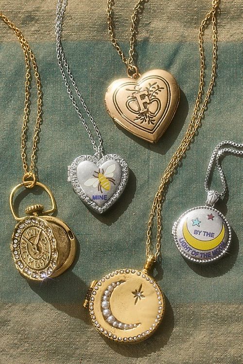 Ariana Ost Moon Locket at...