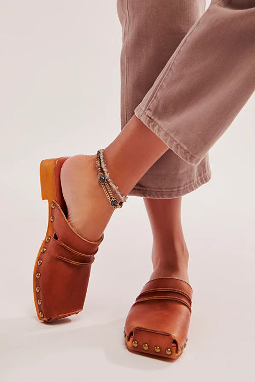 Ivy Studded Mules by FP...