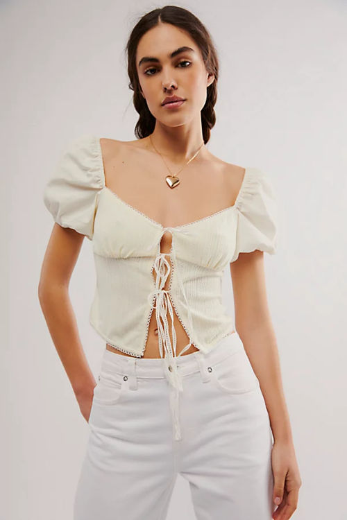 For Love & Lemons Billie Top...