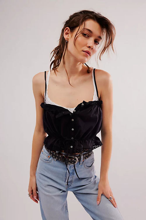 Wistful Daydream Tube Top at...