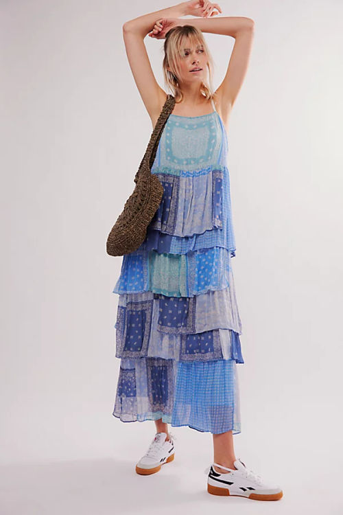 Indigo Wishes Maxi Dress at...