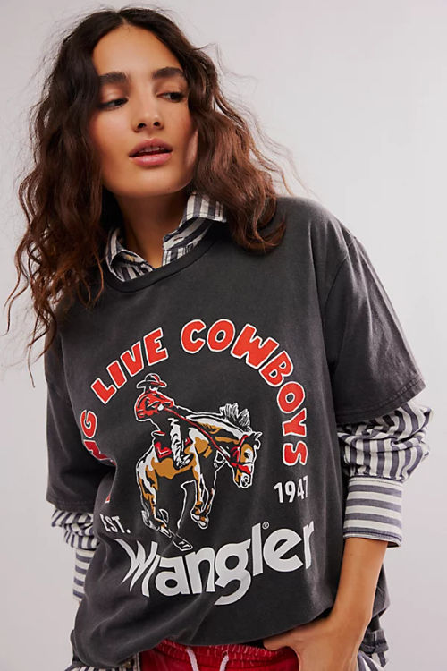 Cowboys Wrangler Tee by...