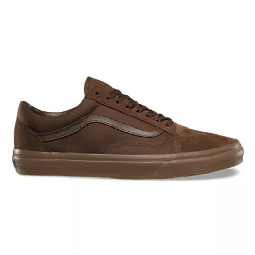 VANS Suede Canvas Old Skool Shoes (dark Earth-gum) Men Brown, Size 12 |  Compare | Brent Cross