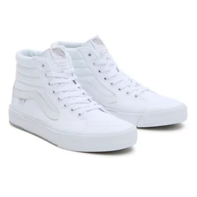 Mens vans store all white