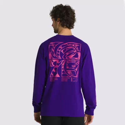 Vans t clearance shirt mens purple