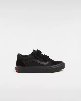 Black old skool vans sales size 4