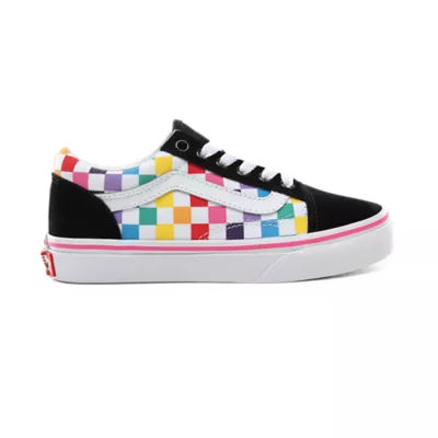 Vans sales girls rainbow