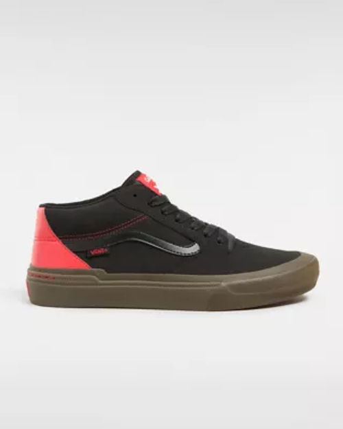 VANS Bmx Style 114 Shoes (yt Bikes Black/red/gum) Unisex Black, Size 10.5