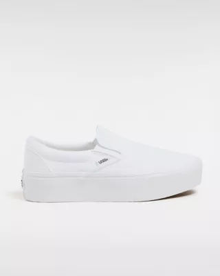 Vans white skate on sale shoes