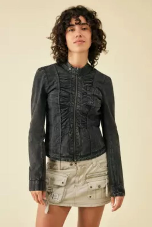 BDG Tommie Fitted Zip-Through...