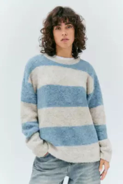 UO Stripe Boucle Knit Jumper...