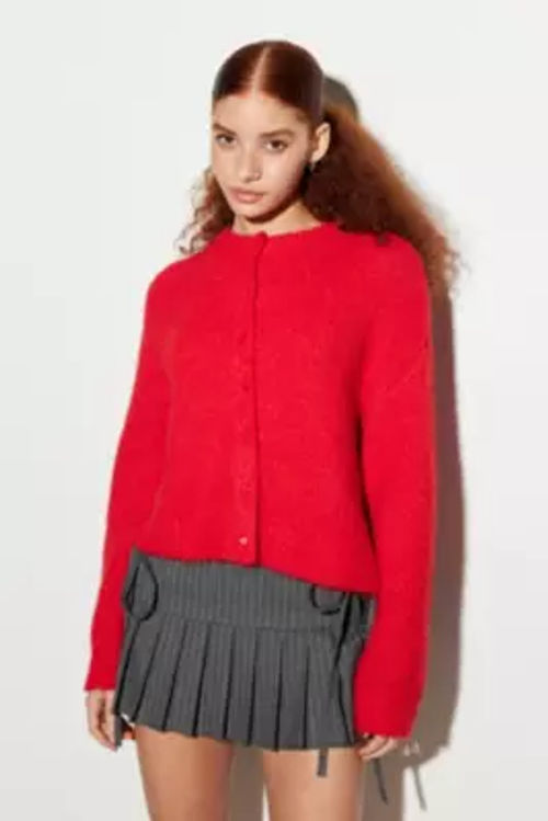 UO Dakota Knit Cardigan - Red...