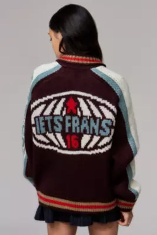 iets frans. Knitted Bomber...