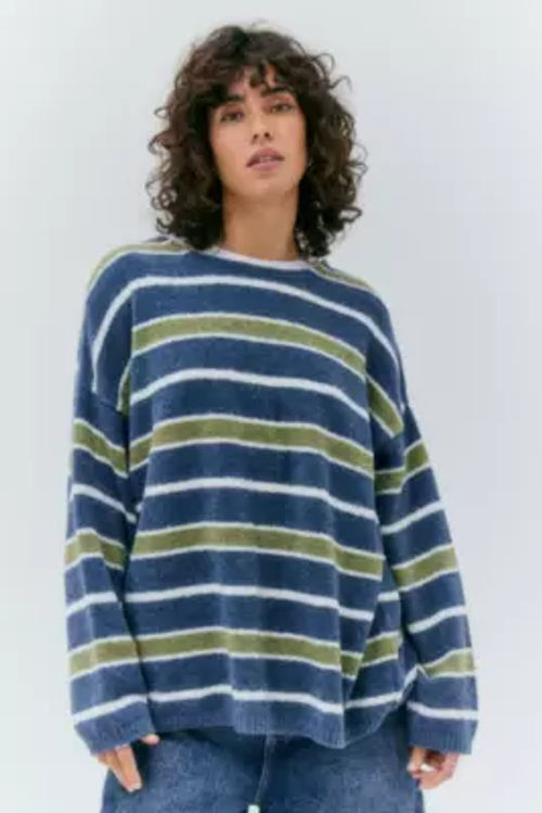 UO Striped Boucle Knit Jumper...