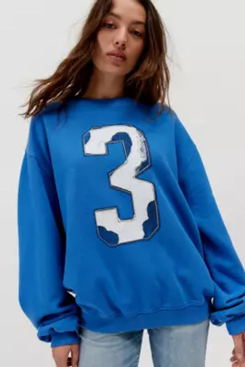 UO Distressed Sporty Crew...