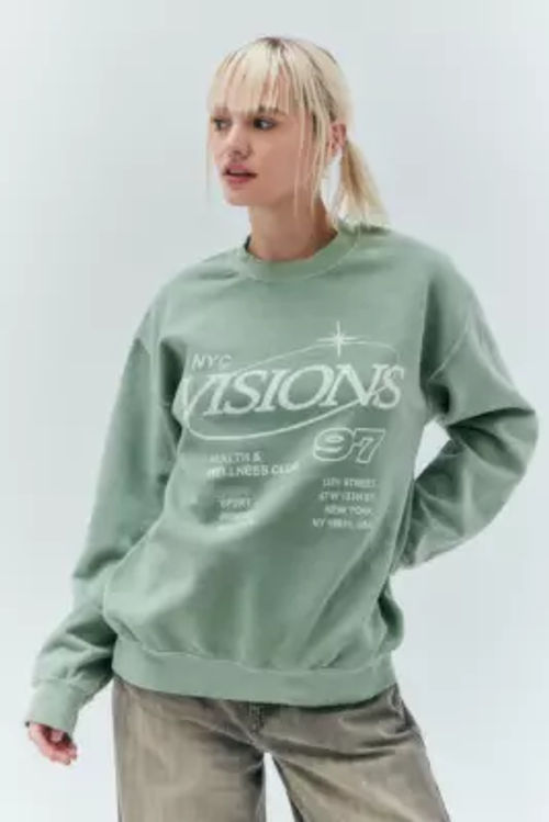 UO Sage Visions Sweatshirt -...