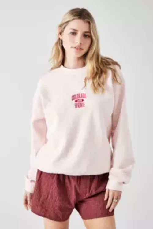 UO Pink Colorado Spring Crew...