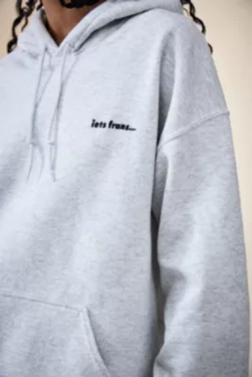 iets frans. Grey Marl Hoodie...