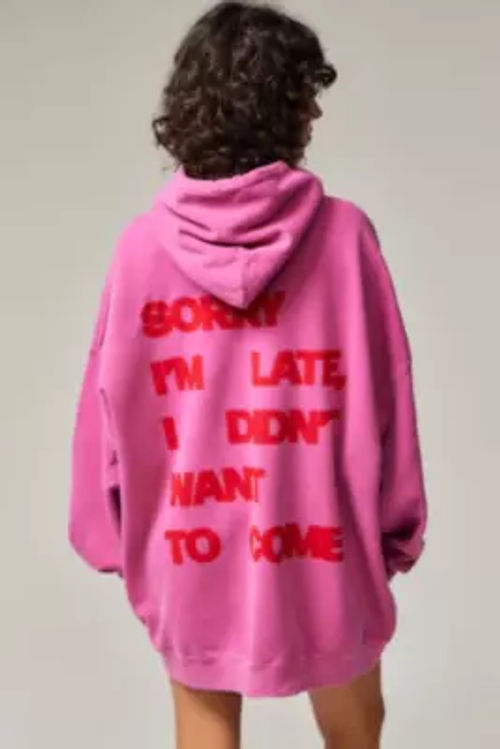 UO Sorry I'm Late Hoodie...