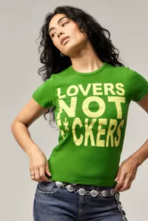 UO Lovers Not F*ckers T-Shirt...