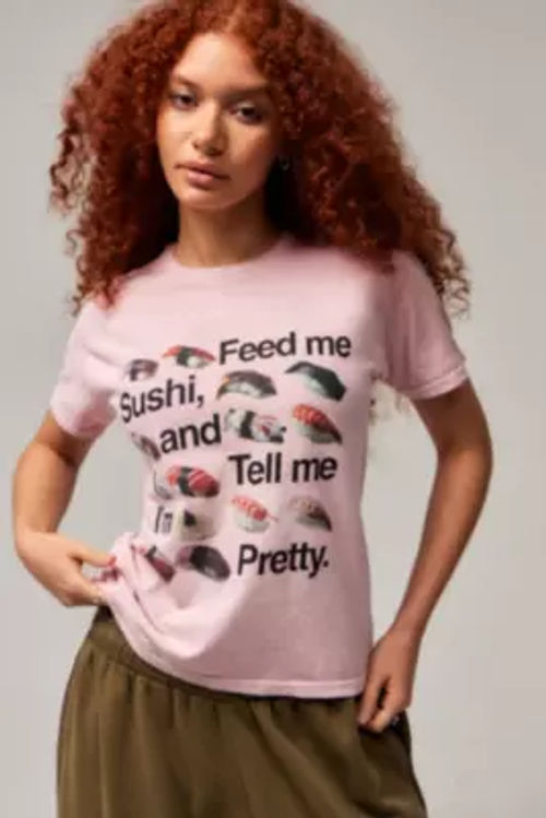 UO Feed Me Sushi T-Shirt -...