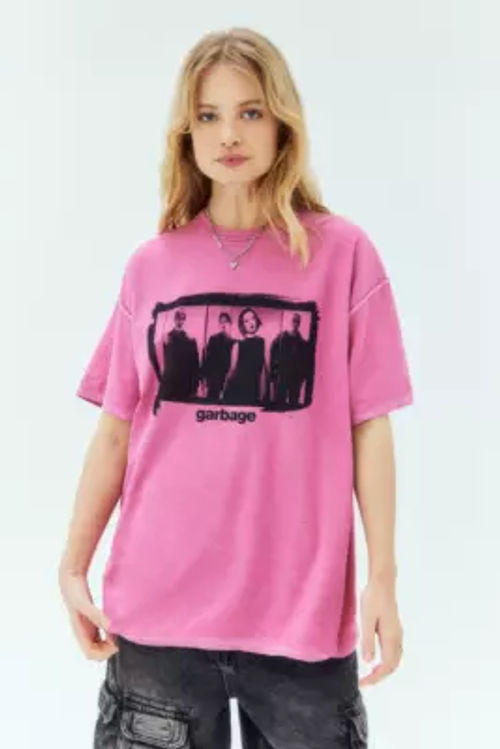 UO Garbage T-Shirt - Pink M/L...