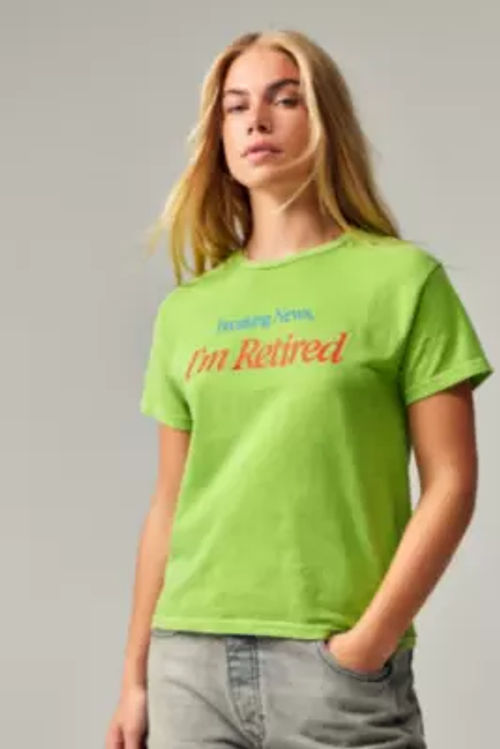 UO I'm Retired T-Shirt -...