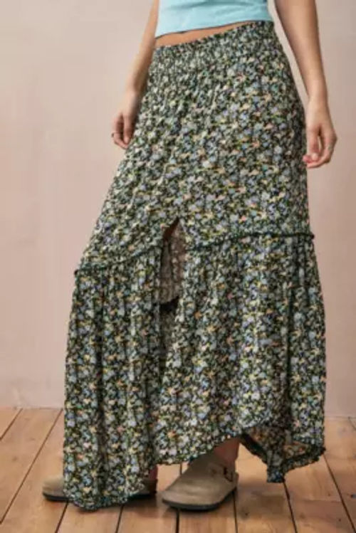 UO Floral Asymmetrical Praire...