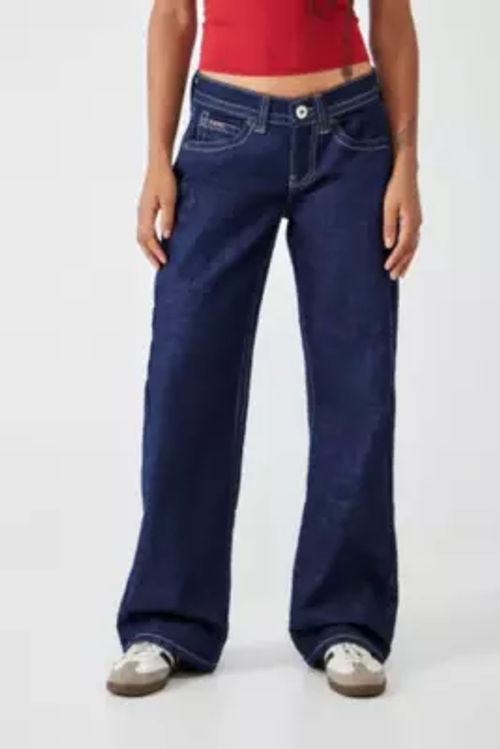 BDG Strappy Flare Capri Jeans