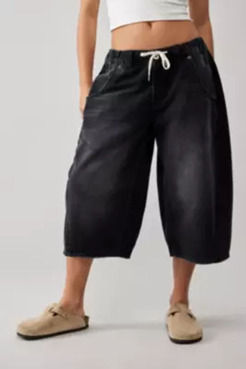 BDG Carter Black Cropped...