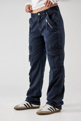 BDG Y2K Low Rise Cargo Pants White S at Urban Outfitters