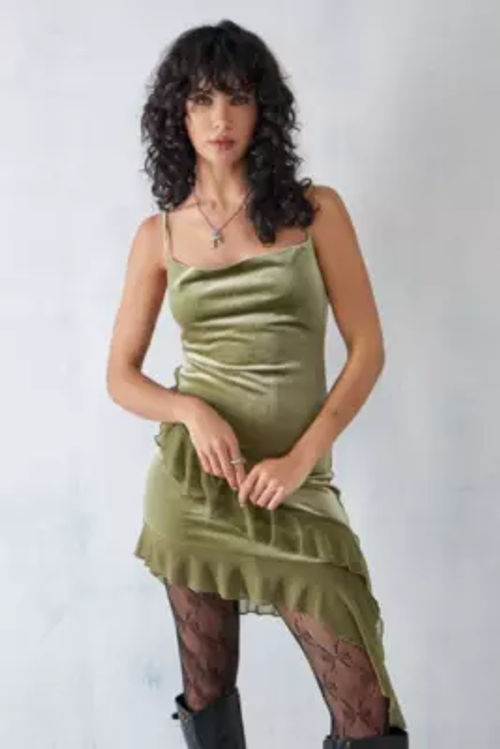 UO Layla Lace Corset Mini Dress