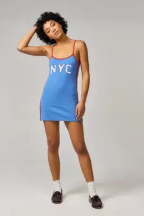 UO NYC Cami Mini Dress - Blue...