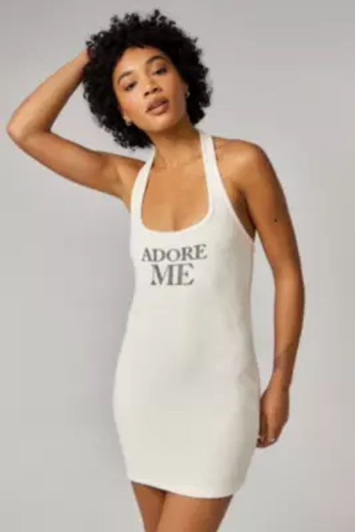 UO Adore Me Halter Mini Dress...