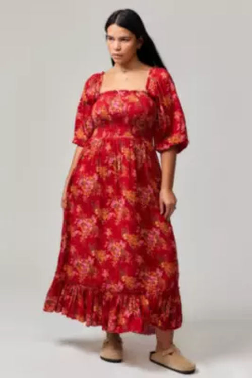 Kimchi Blue Lucia Floral Maxi...