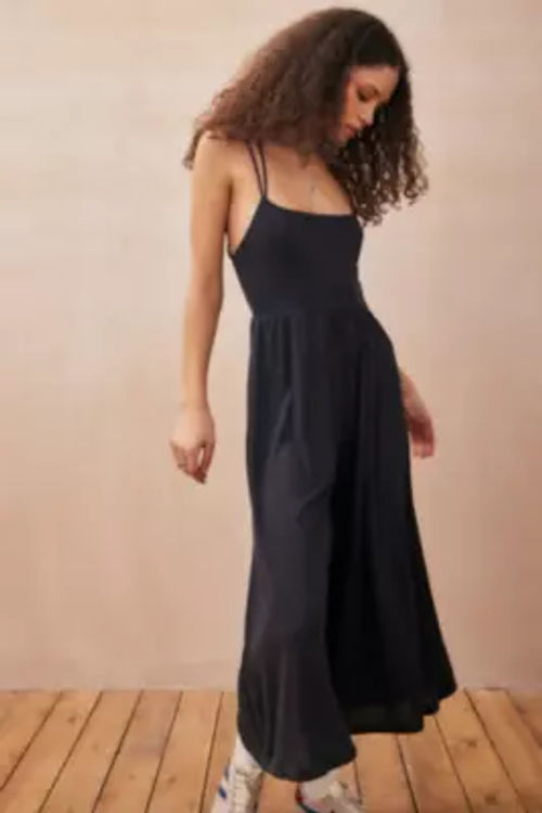 UO Sadie Scoop Cupro Jumpsuit...