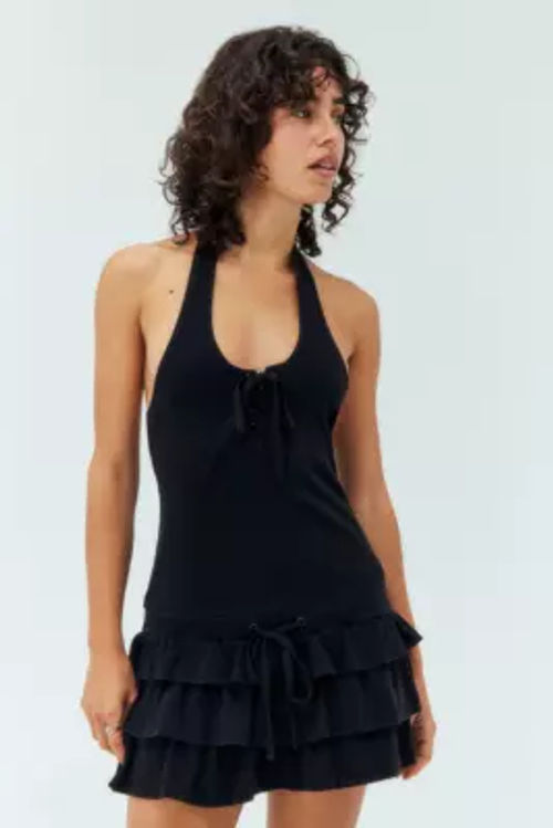 UO Belle Ruffle Playsuit -...