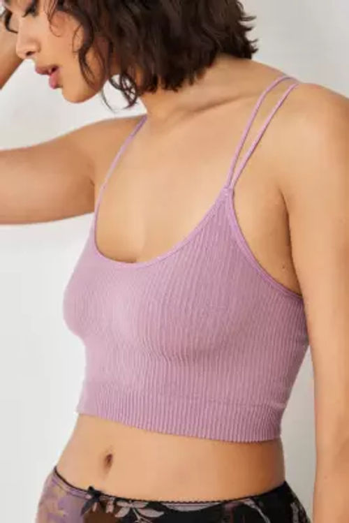 Out From Under Cindy Sparkle Seamless Cropped Tank Top