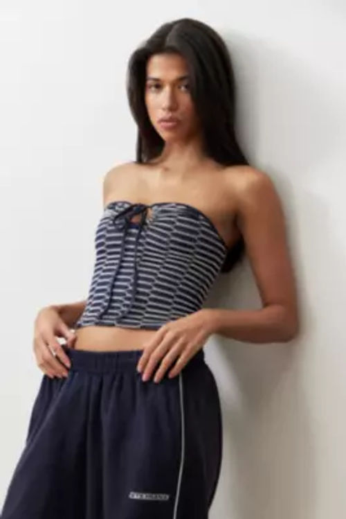 Out From Under Jackie Seamless Plunge Halter Neck Top - blue M at Urban  Outfitters, Compare