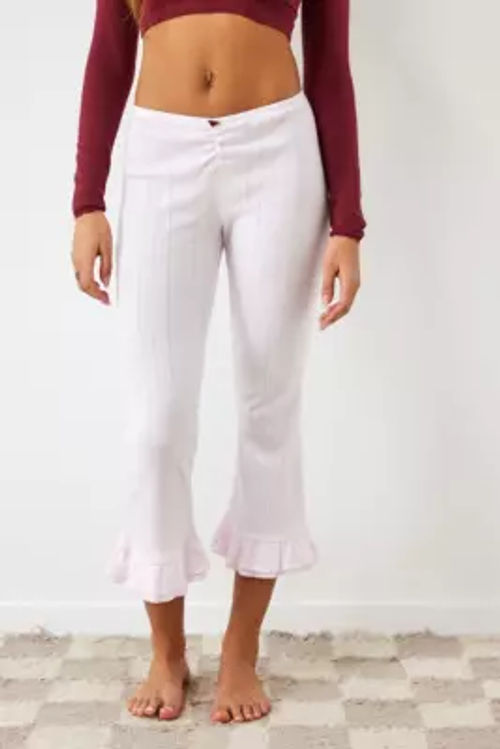 Out From Under Sweet Dreams Pointelle Flare Pant