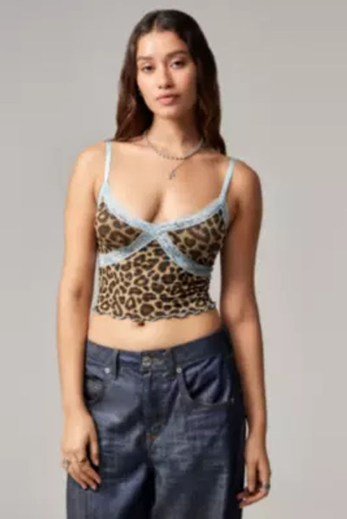 UO Leopard Print Cami Top L...