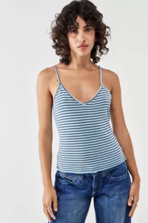 BDG Vinnie Striped V-Neck...