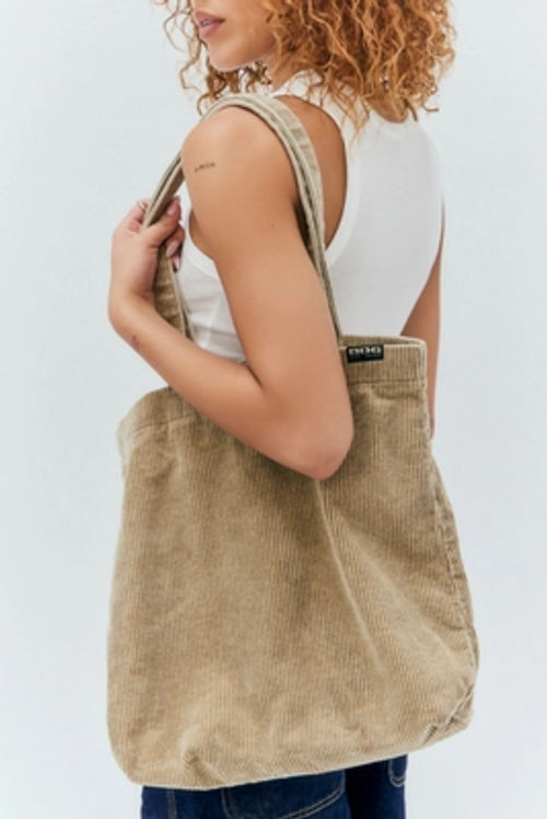 BDG Tab Corduroy Tote Bag -...