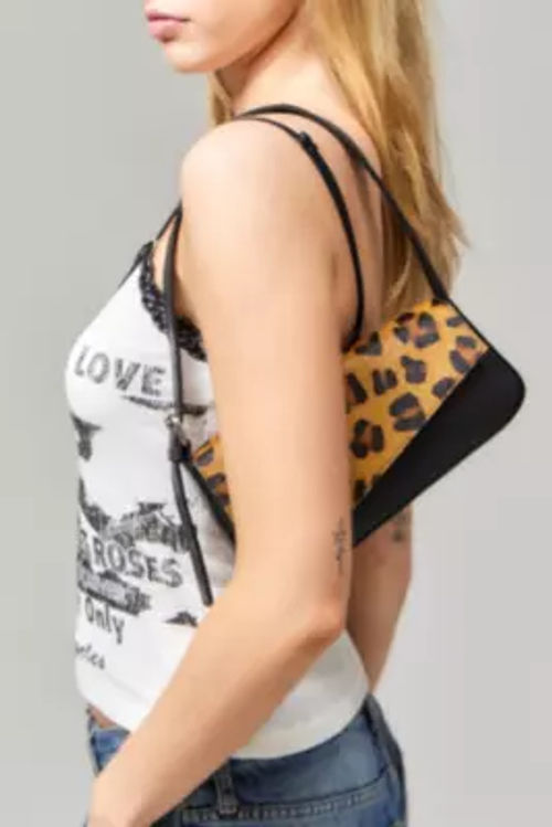UO Leopard Print Shoulder Bag...