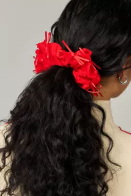 Mini Bow Scrunchie - Red at...